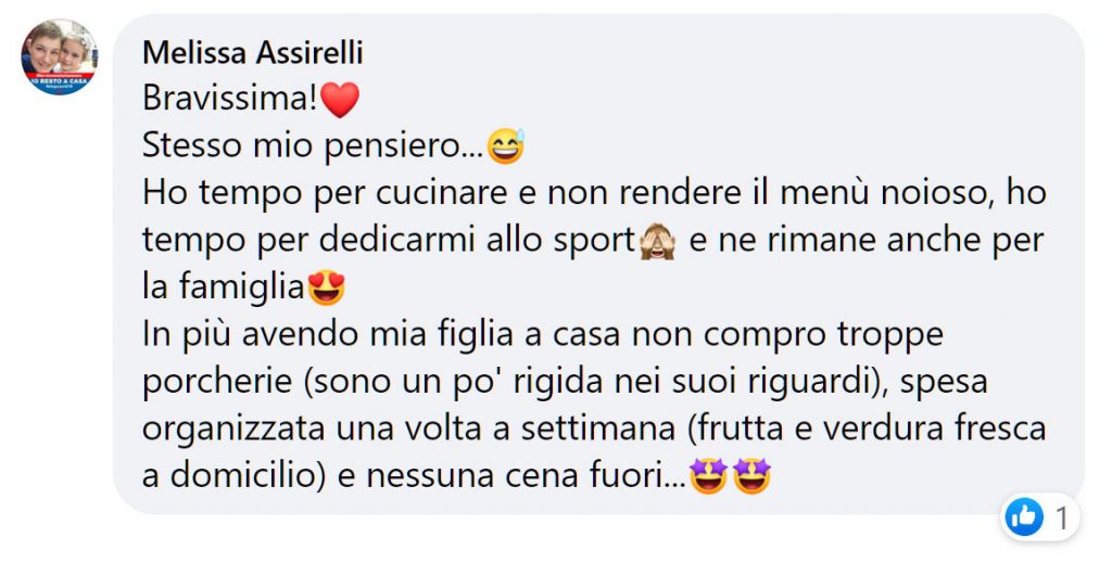 dieta melarossa alimentazione quarantena