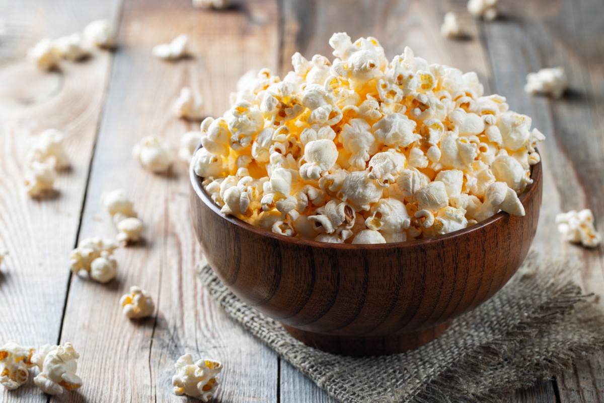 pop corn cibi meno 100 calorie 