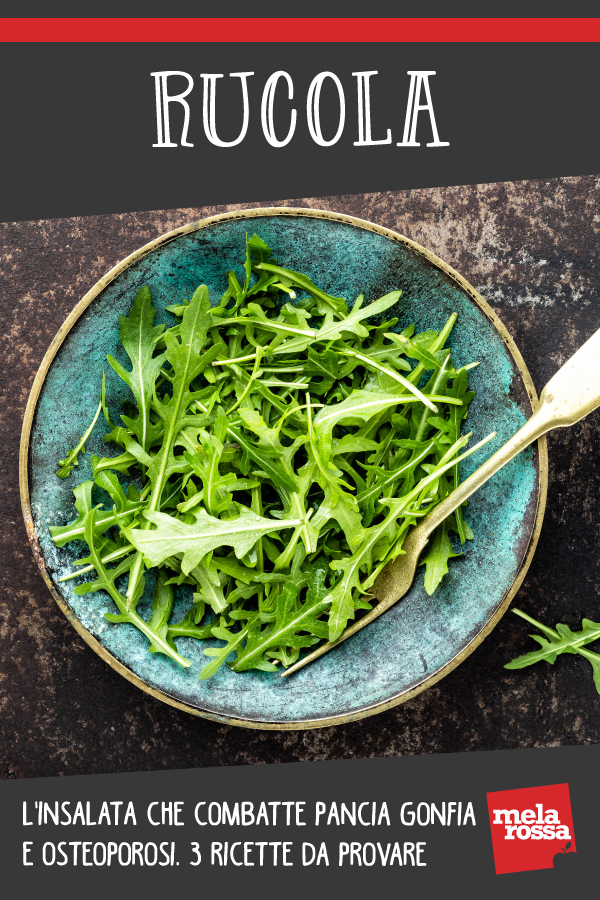 rucola contro pancia gonfia gonfiore ricette