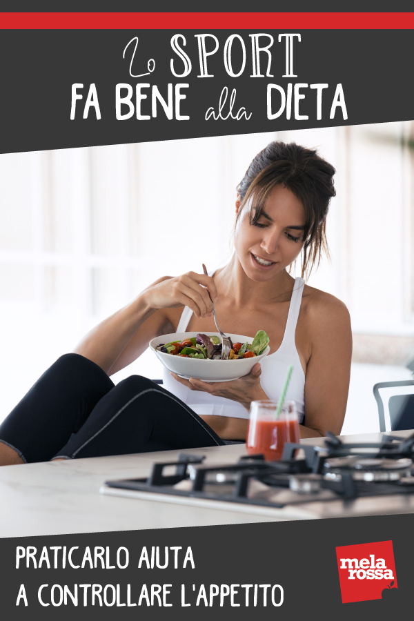 Sport alleato dieta: aiuta a controllare appetito