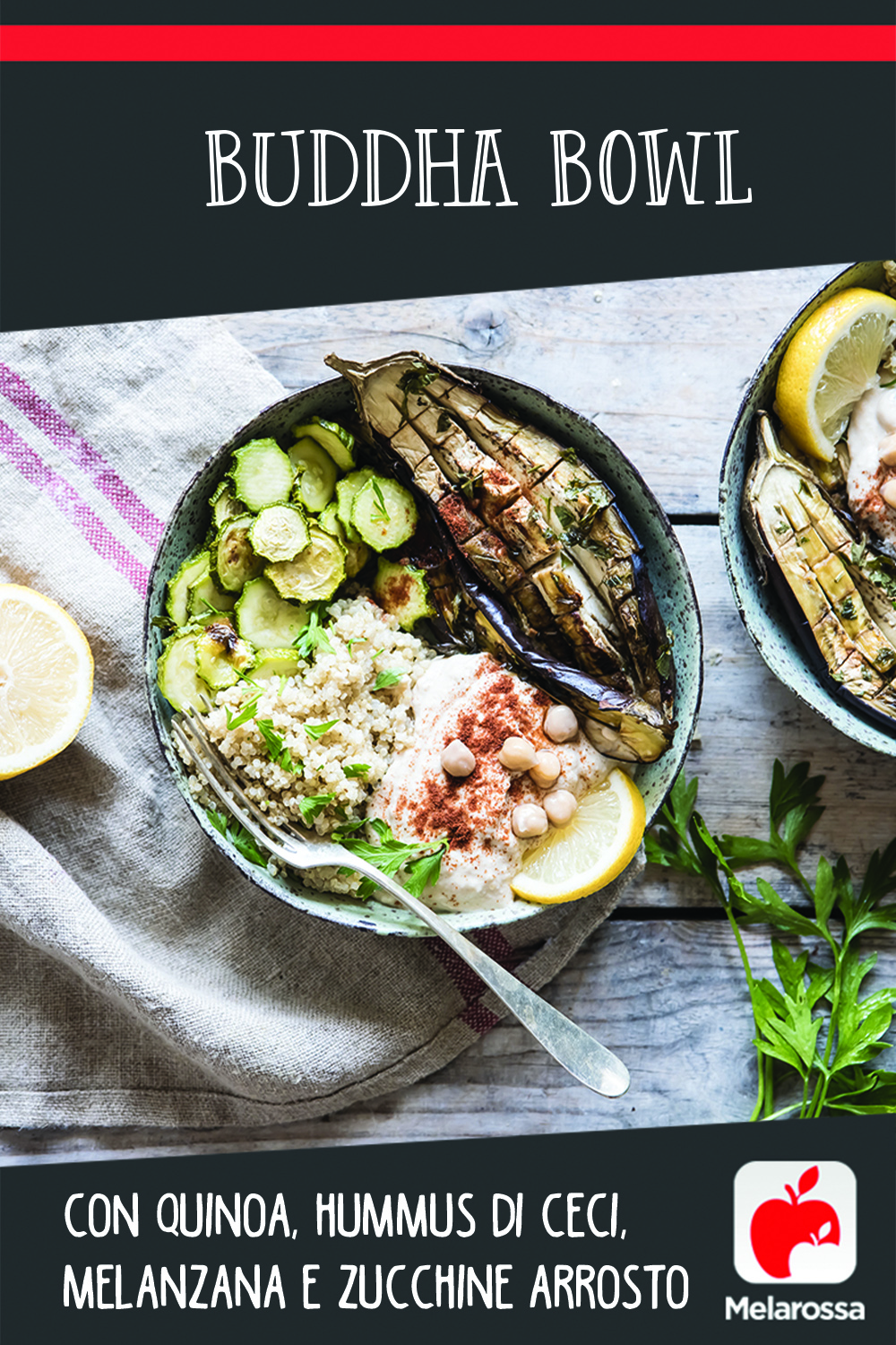 Buddha bowl con quinoa