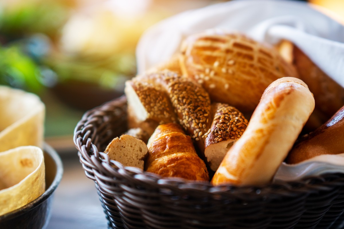 tagliare le calorie cestino pane