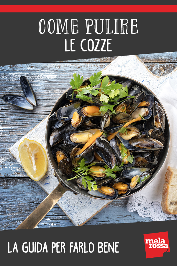come pulire le cozze: guida step by step
