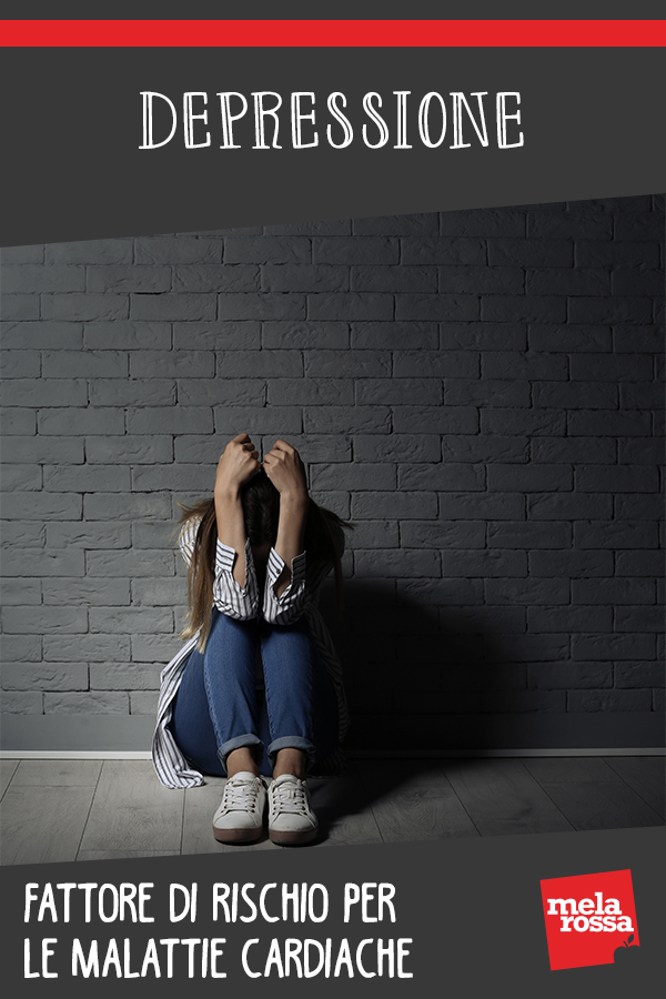 depressione aumenta rischio malattie cardiache