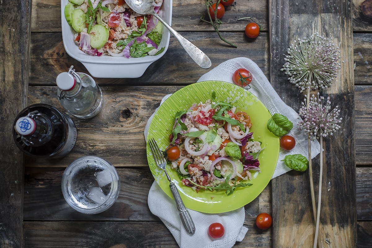 panzanella di verdure