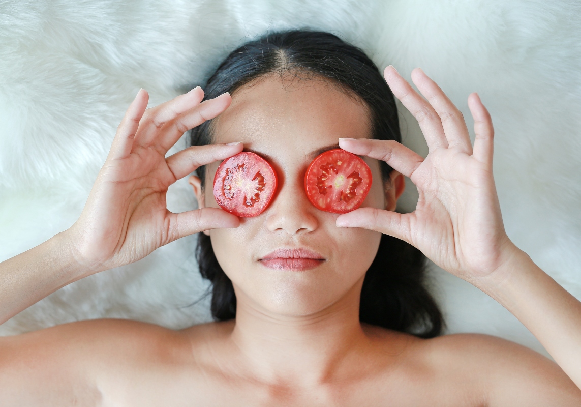 pomodori: maschere di bellezza