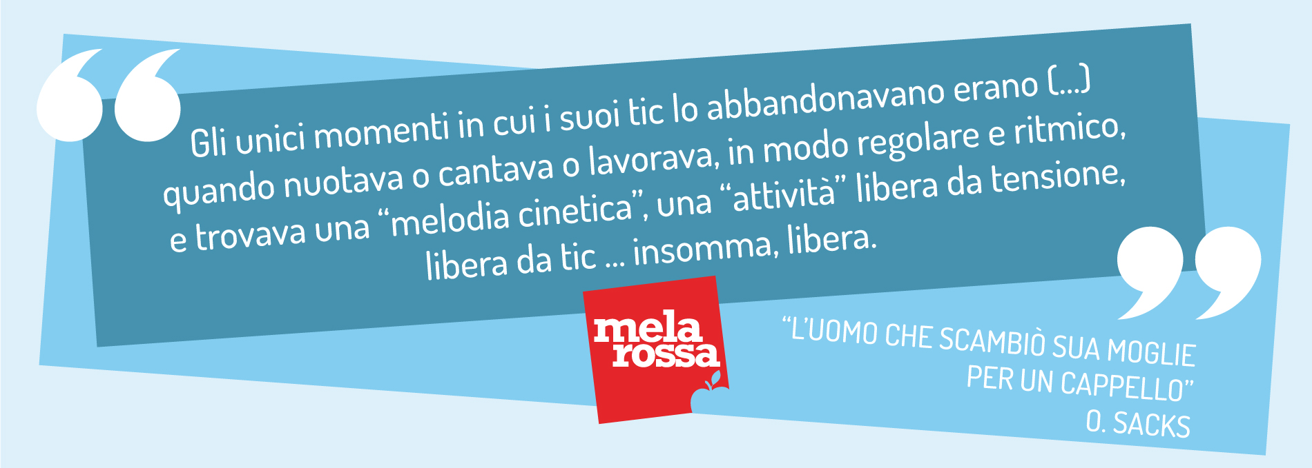 Sindrome di Tourette: l'uomo che scambiò sua moglie per un cappello