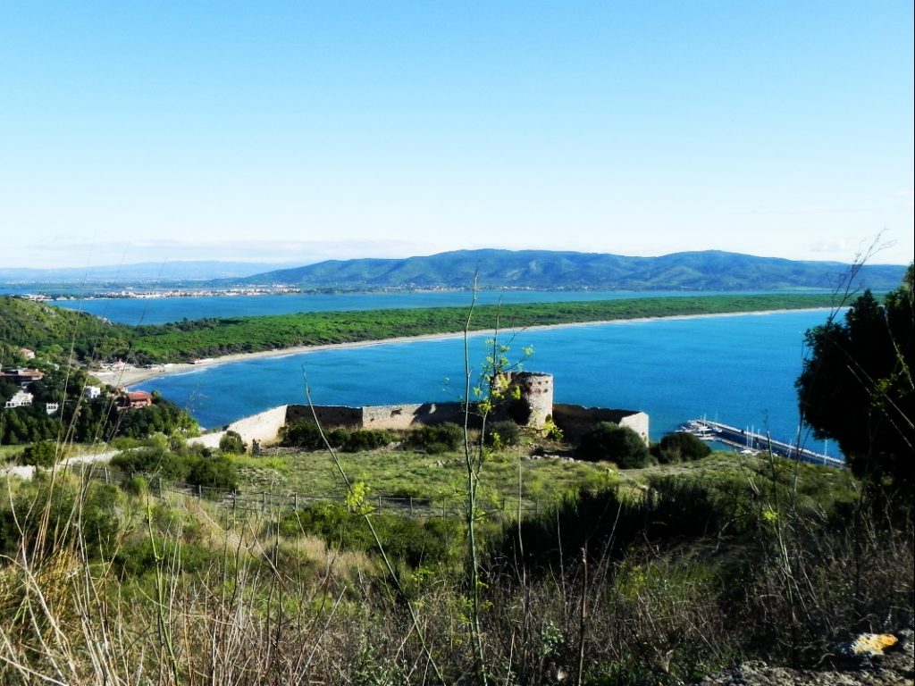 Porto ercole feniglia e laguna di orbetello da forte filippo