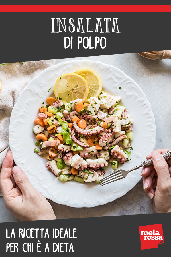 Insalata di polpo: la ricetta ideale per chi è a dieta