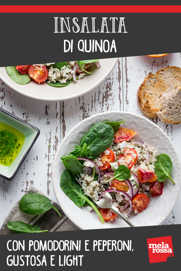 insalata quinoa pomodori