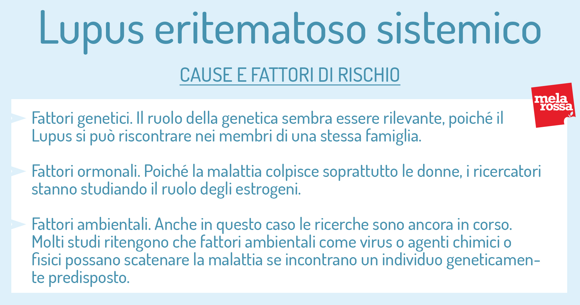 lupus: cause e fattori di rischio
