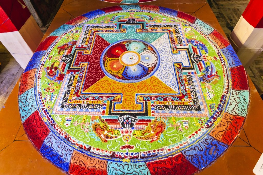 mandala di sabbia 6 jpeg