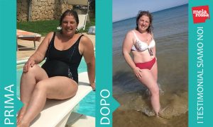 Maria -16 kg con Melarossa “E’ bellissimo guardare le foto e vedere la differenza!”
