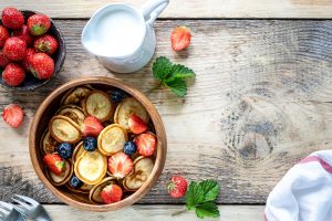 Mini pancakes: ultima tendenza che fa furore sui social per una colazione sana o una merenda