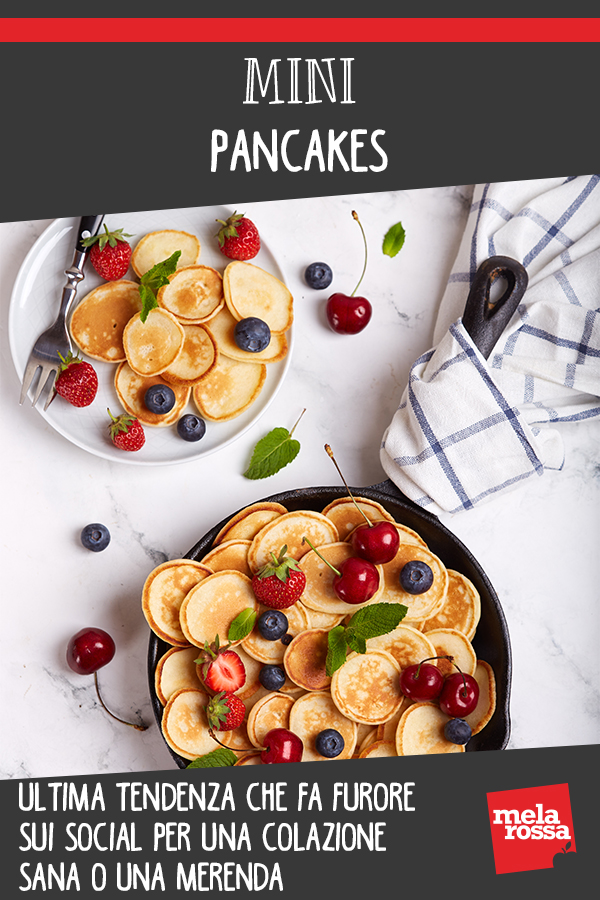 mini pancakes: ultima tendenza per una colazione sana o un brunch