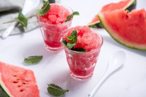 Sorbetto all’anguria fresco e dissetante