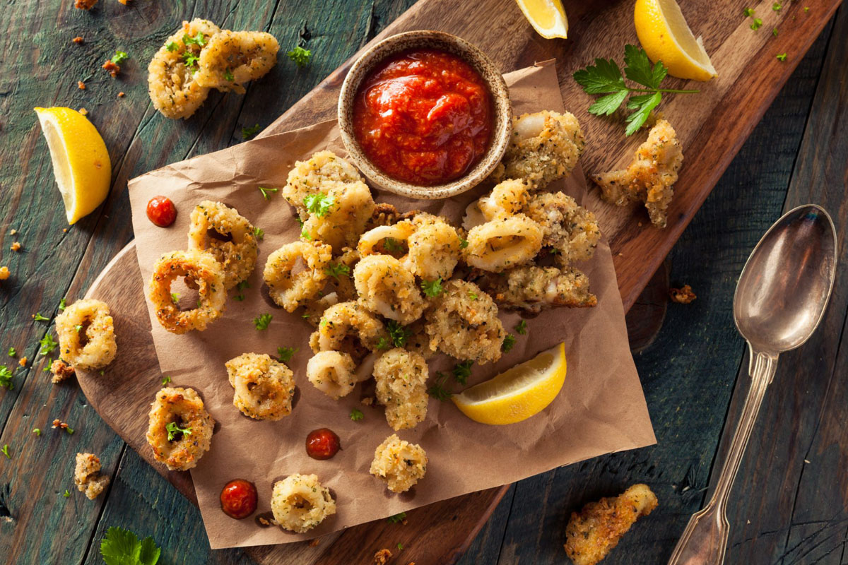 tapas frittura di calamari