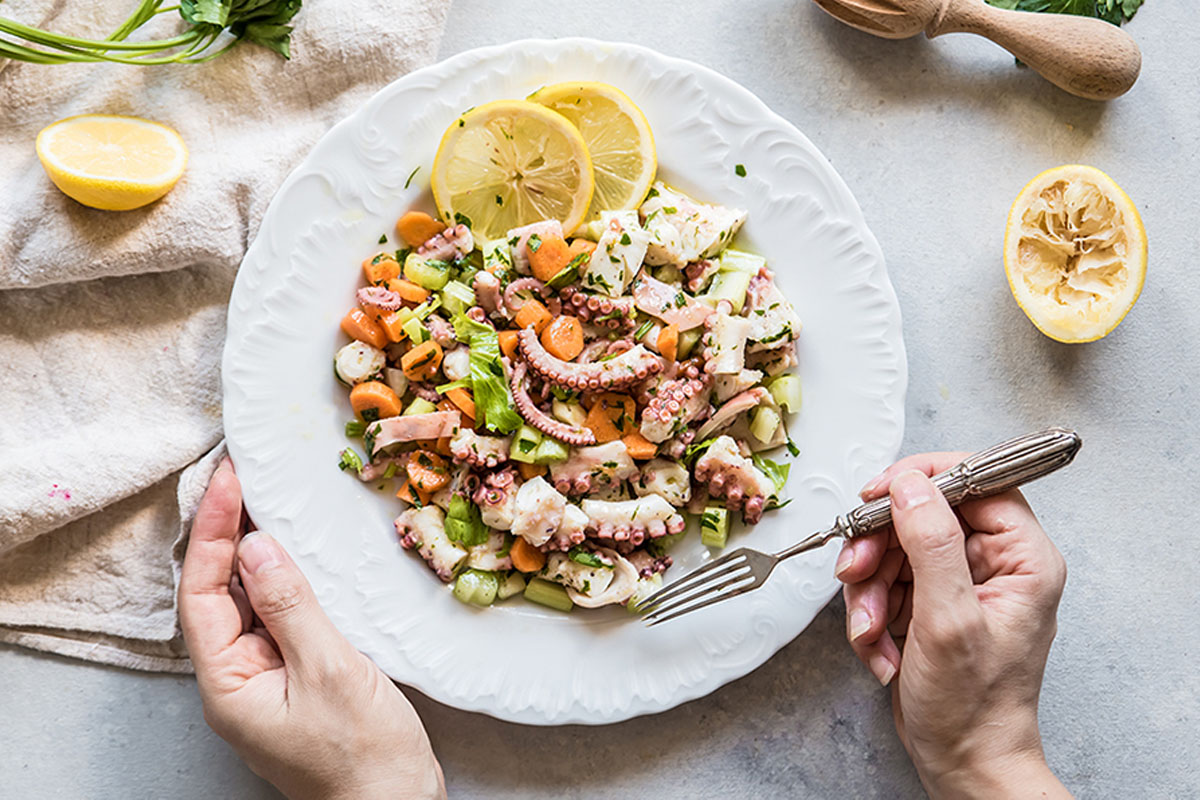 tapas insalata di polpo