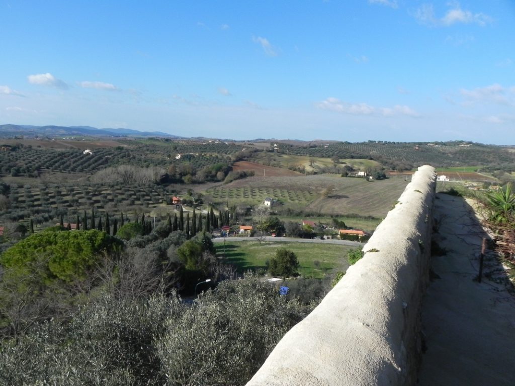 Magliano panorama dalle mura