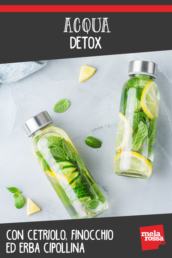 acqua detox cetriolo