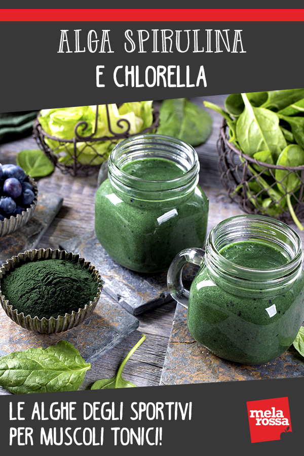Alga spirulina e clorella per gli sportivi: benefici e differenze