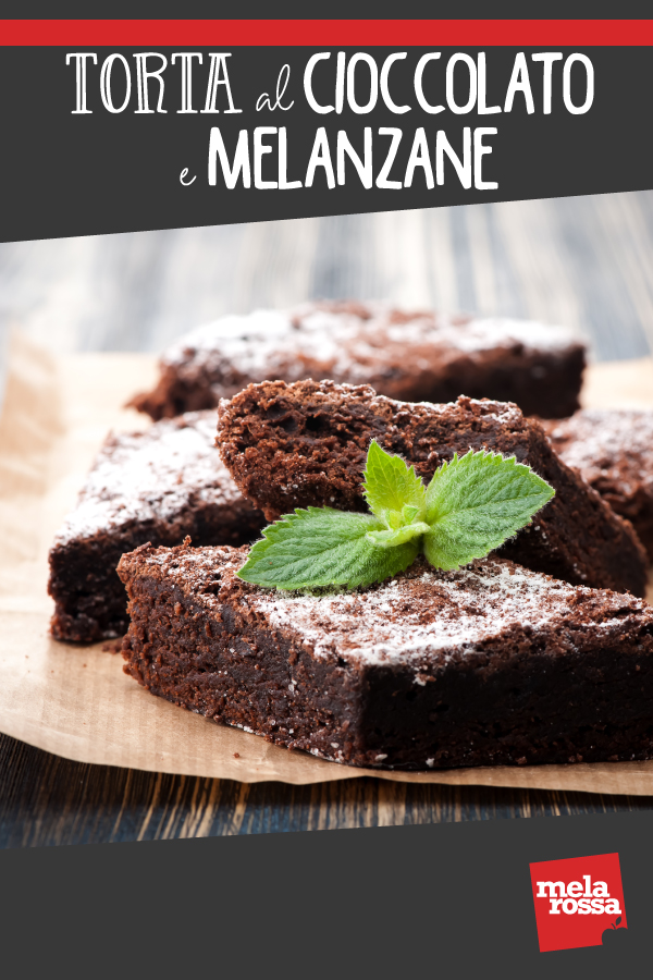 torta al cioccolato e melanzane: un dolce sano e originale per i bambini