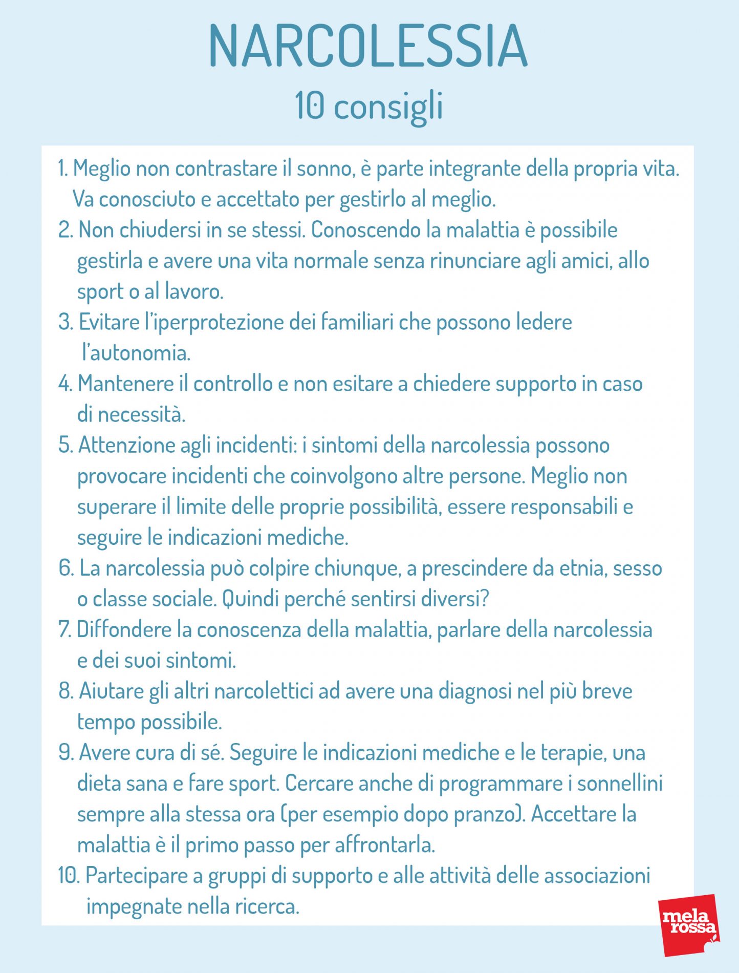 Narcolessia: consigli per convivere con la malattia