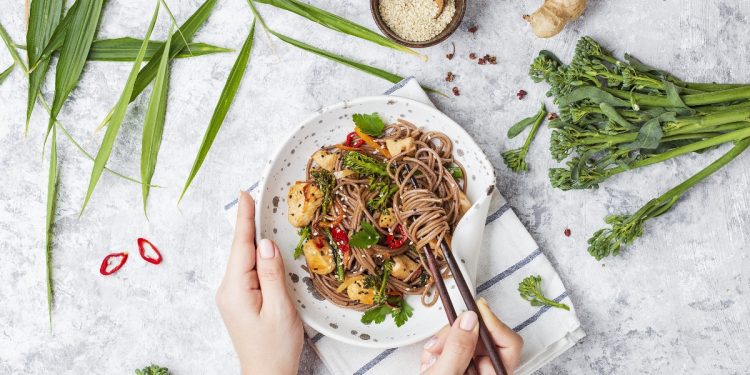 spaghetti di soia a dieta