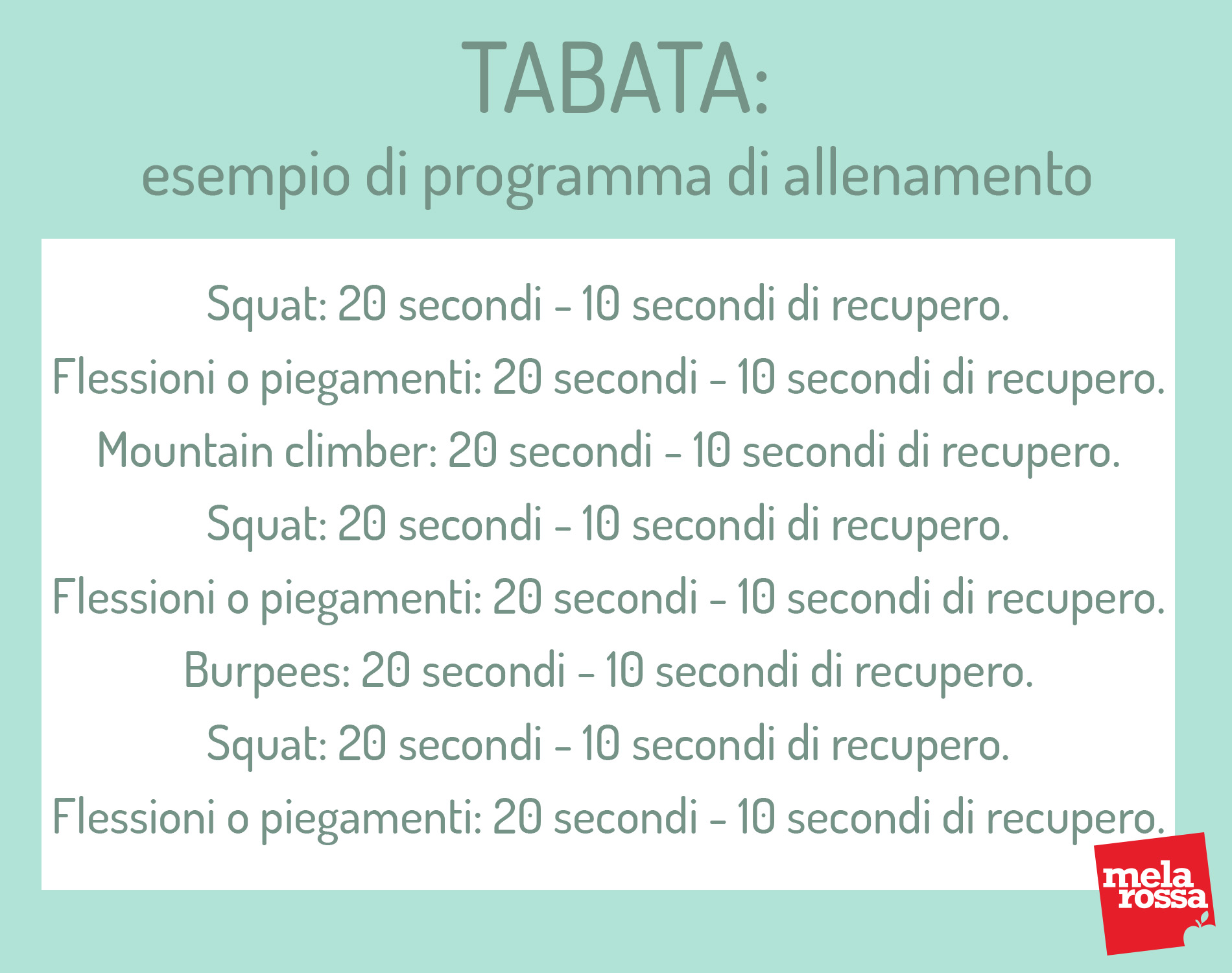 tabata: esempio di allenamento