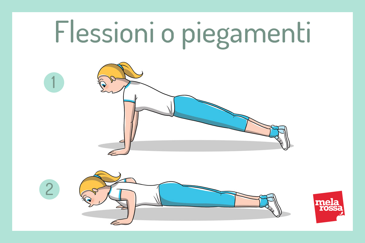 tabata: piegamenti o flessioni
