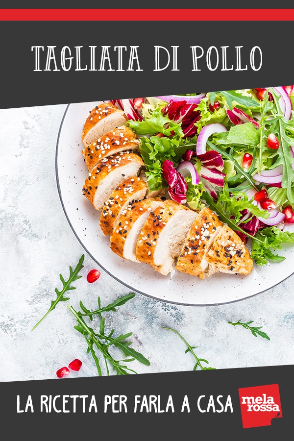 tagliata di pollo con salsa allo yogurt