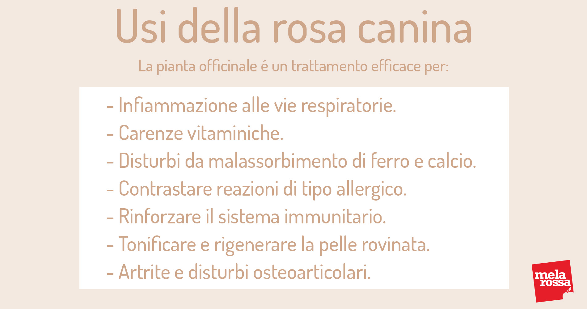 usi della rosa canina 