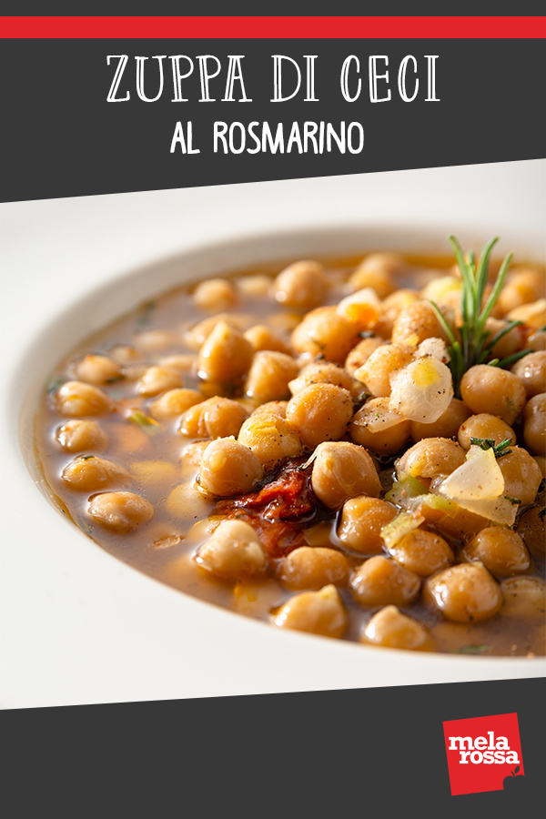 zuppa di ceci al rosmarino: ricetta salutare da mangiare a dieta