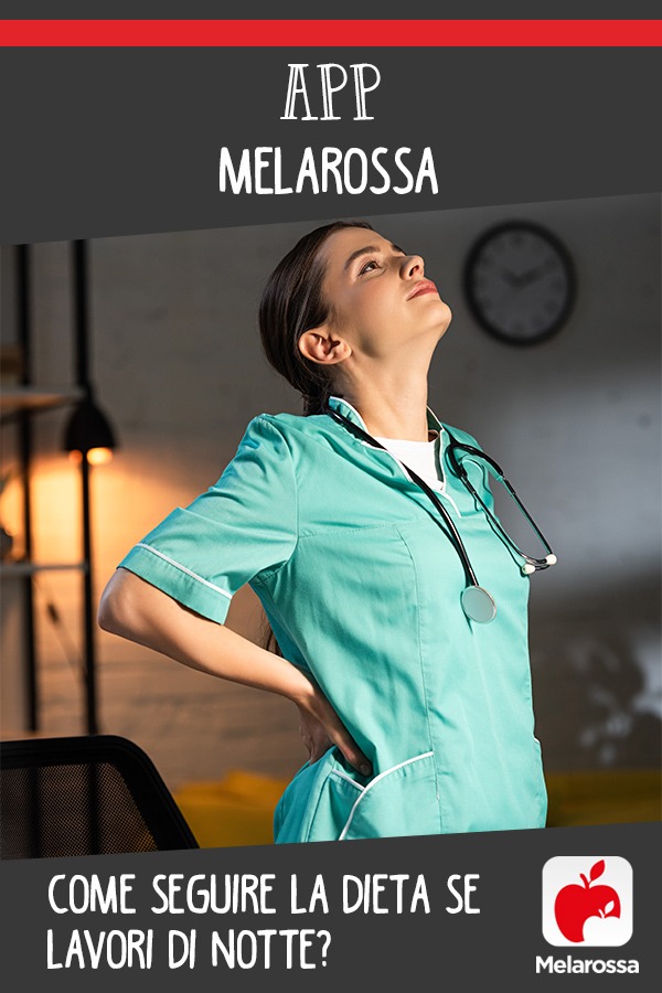 Dieta melarossa su turni lavoro notturno