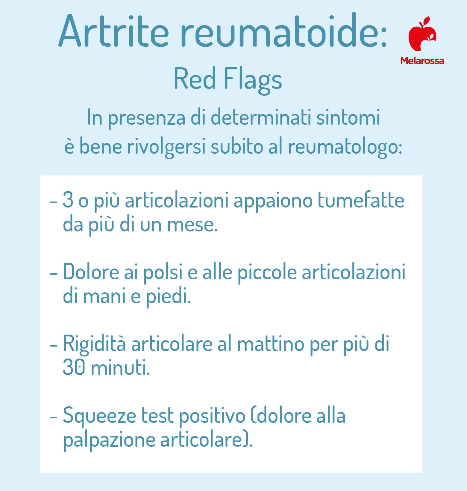 artrite reumatoide: quando consultare il reumatologo