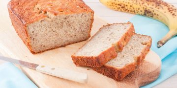 banana bread light senza glutine e senza lattosio