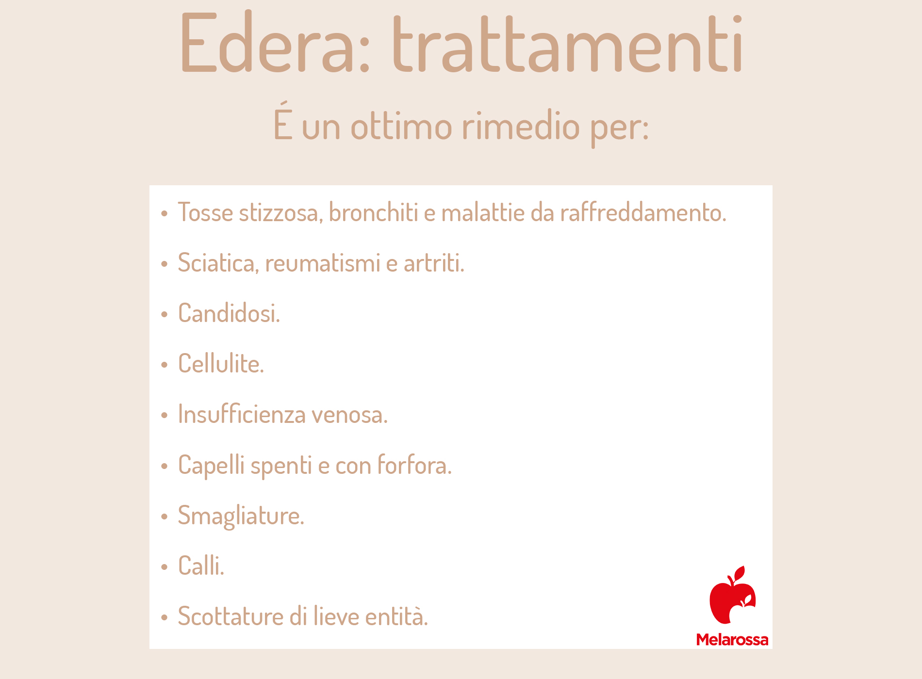 edera: rimedio e trattamenti 