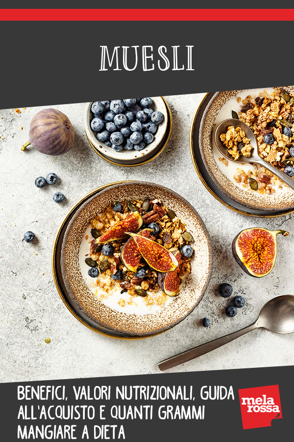 muesli: valori nutrizionali, guida all'acquisto e quanti grammi mangiare a dieta