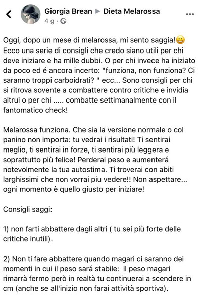 post fb melarossina gruppo 1 parte 1