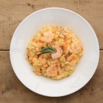 risotto gamberetti bottarga