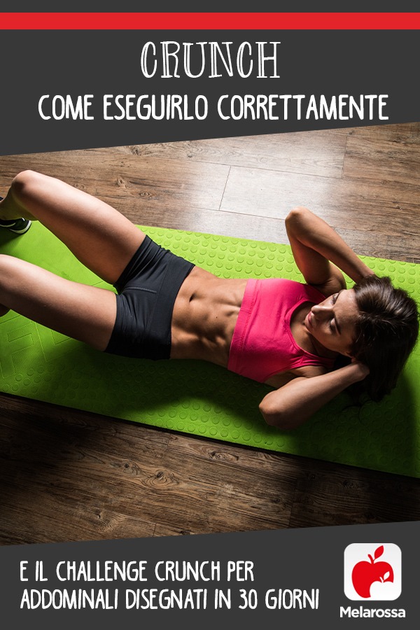 crunch: cos'è, come farlo correttamente e challenge crunch