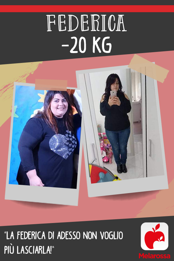 testimonial melarossa Federica 20 kg