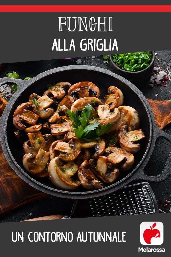 funghi alla griglia