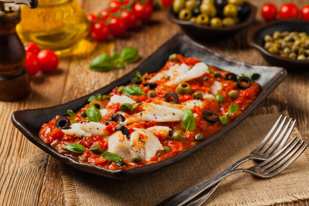 merluzzo al pomodoro