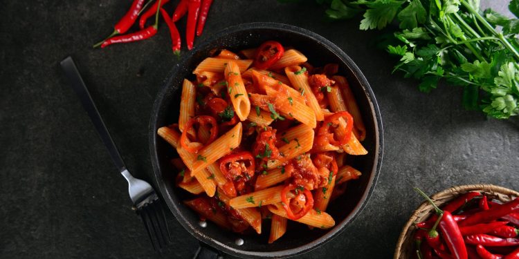 pasta all'arrabbiata: ricetta classica