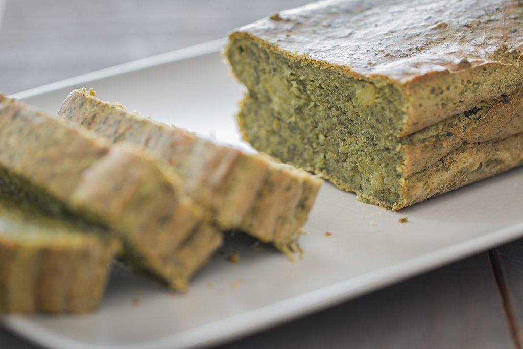 plumcake agli spinaci