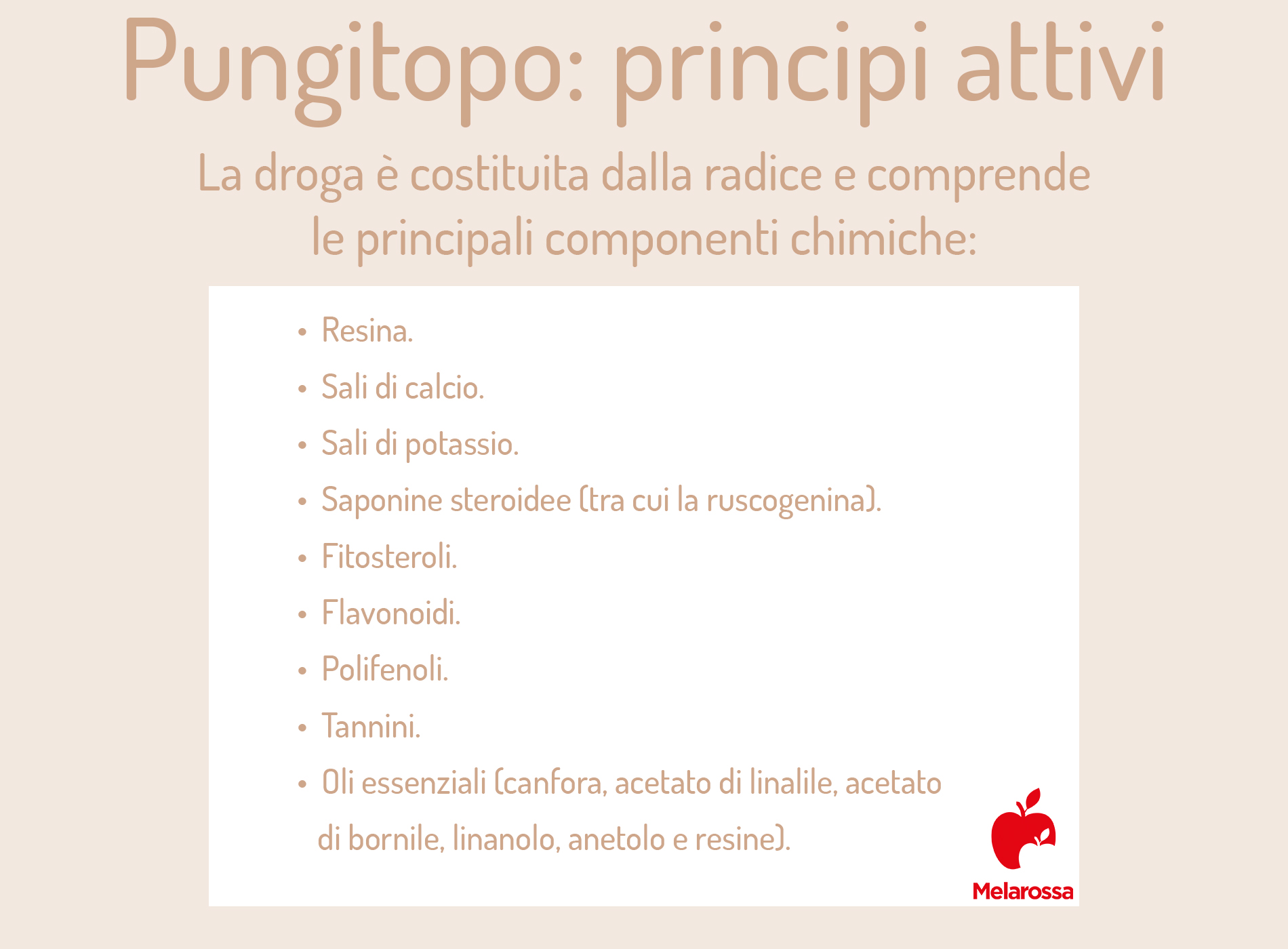 pungitopo: principi attivi