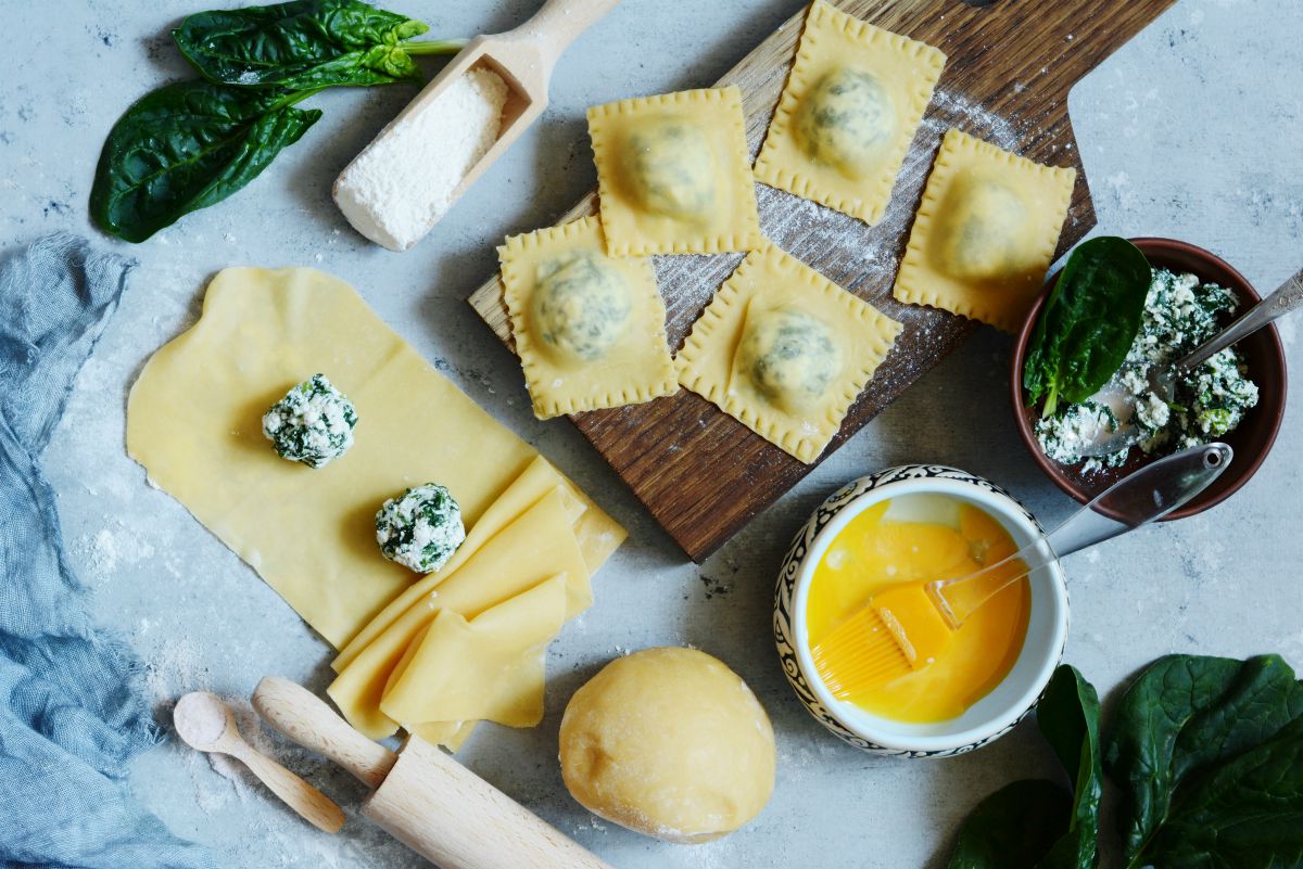 Ravioli ricotta e spinaci ricetta