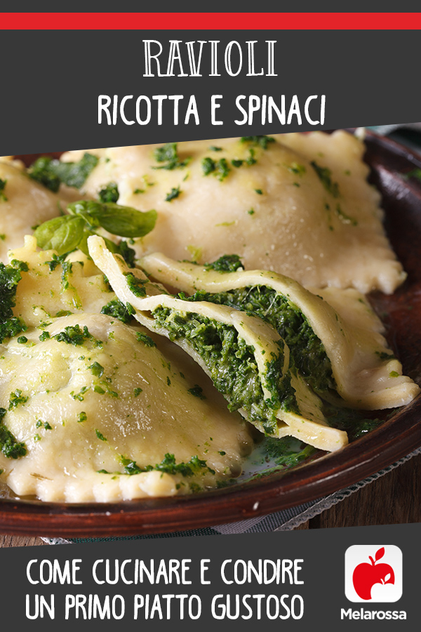 Ravioli ricotta e spinaci: Pinterest