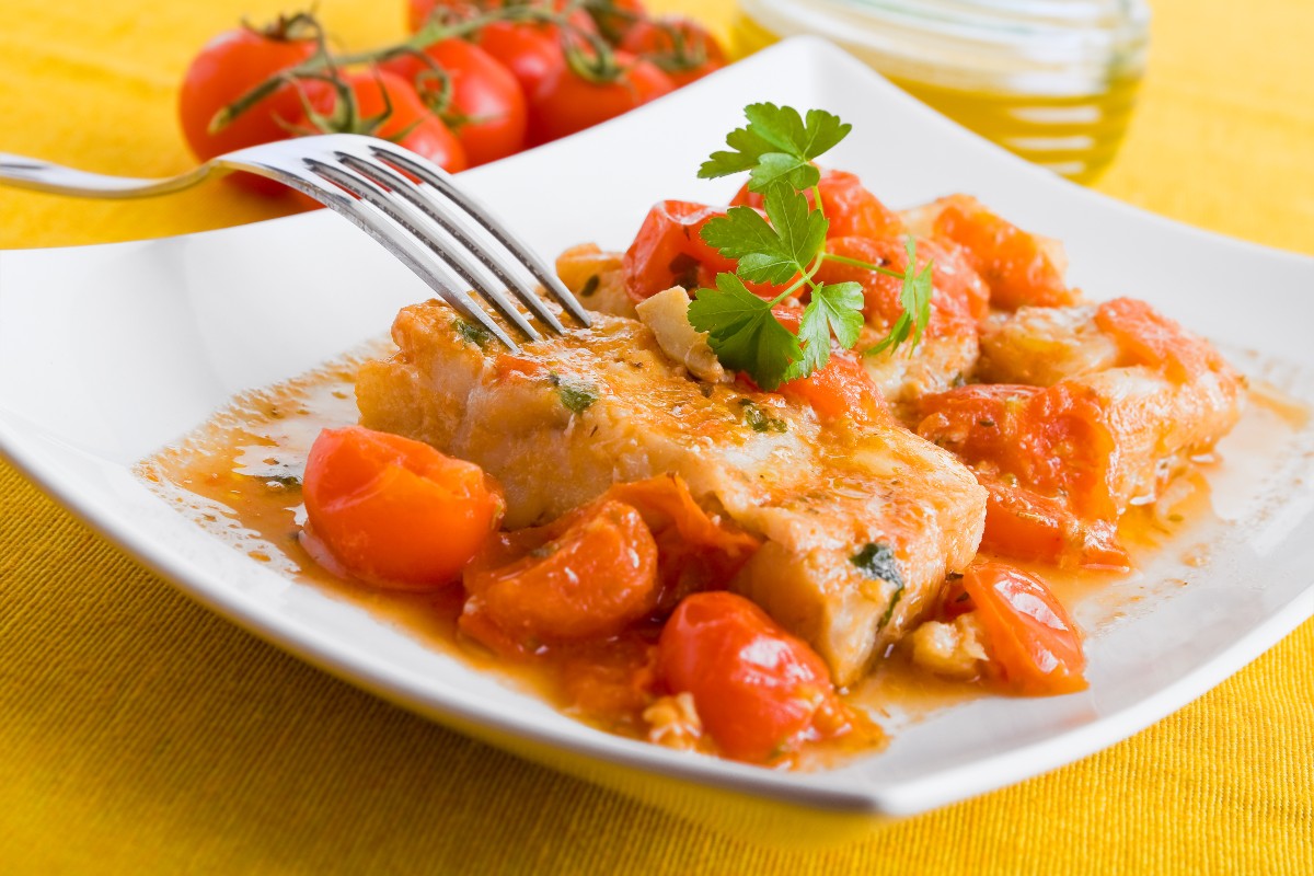 merluzzo al pomodoro